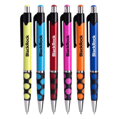 Union Printed - Hive Stylus Color Barrels Click Pen